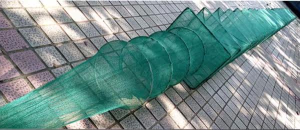 33节11米地笼 大号渔网鱼网捕鱼 捕鱼工具捕鱼网 虾笼鱼笼