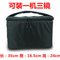 Camera micro single portable inner bag photography bag SLR camera bag waterproof camera inner bag thick lens bag