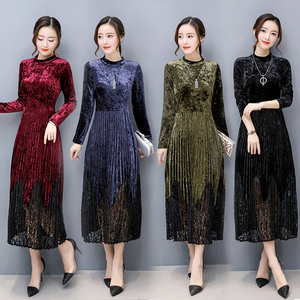 new elegant evening dress banquet noble annual meeting dress  