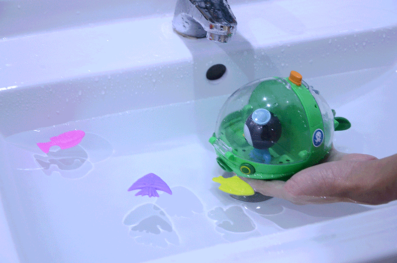 美泰海底小纵队的玩具儿童过家家巴克魔鬼鱼孔雀鱼旗鱼艇chj04