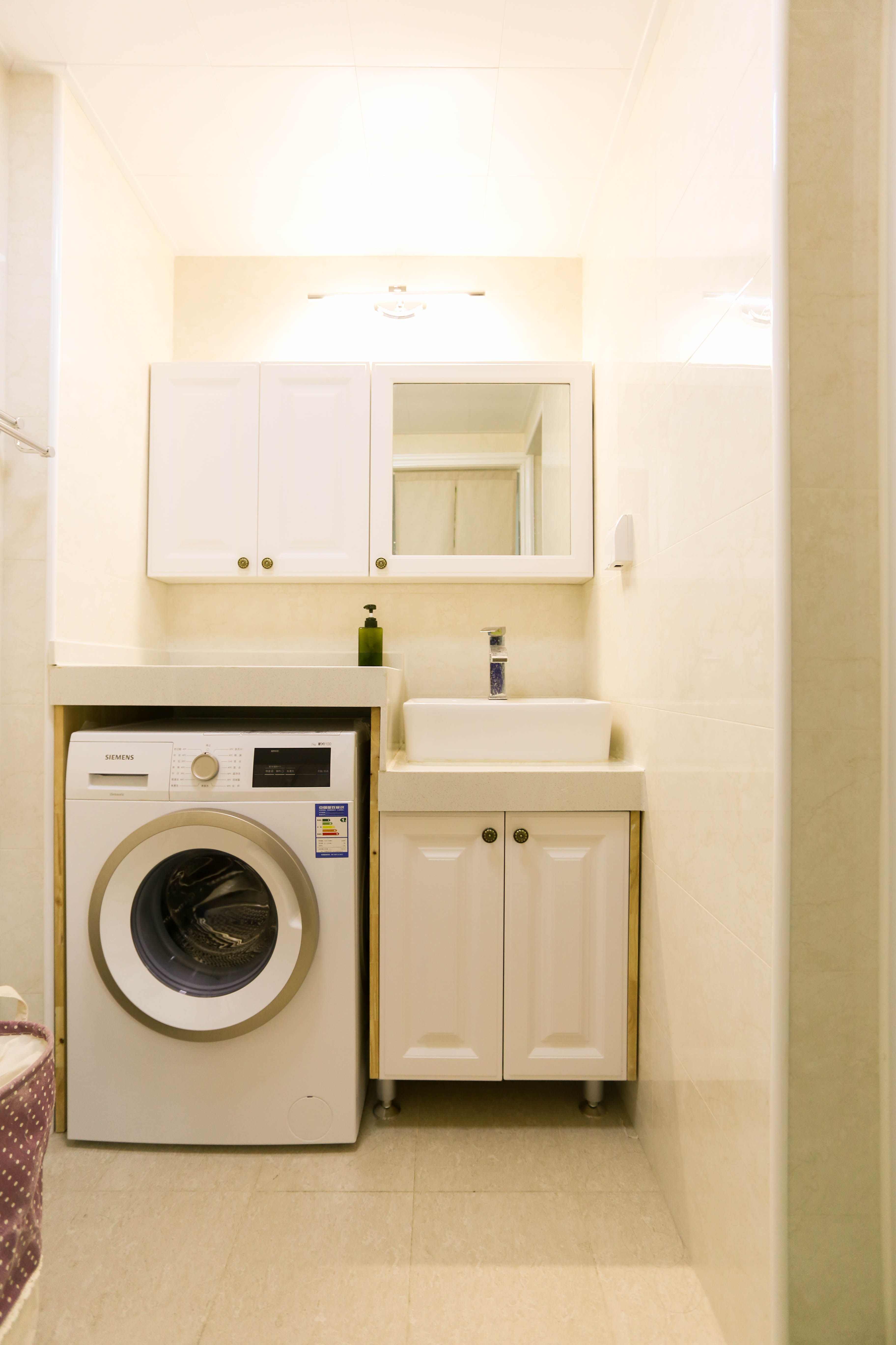 洗手池外置,2㎡卫生间有干湿分离!超赞