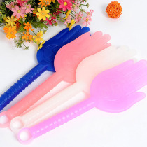 Meridian beat the palm of the whole body leg back home massage hammer beat the plate Palm soft silicone acupoint fitness beat