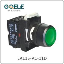 Takahashi push button switch GQELE AL115-A1-11D Self-repeating self-locking illuminated flat button one normally open