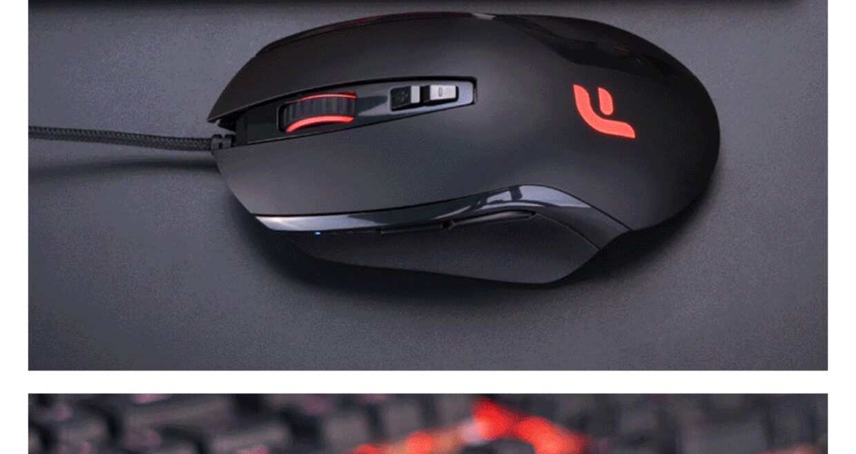 迪摩f22猛禽游戏鼠标 吃鸡神器宏编程压枪绝地求生电竞专用3325芯