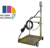 Factory direct HG-2990A pneumatic lubricating oil and gear oil thin oil filling machine with preset filling gun