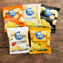 Crispy French Fries Original Tomato Barbecue Honey Butter Flavor Crispy French Fries 20g Leisure Office Snacks