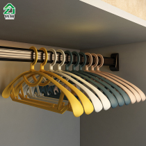 Hangers Non-trace household storage hanging clothes rack Cool clothes support non-slip shoulder angle drying hangers Dormitory student hook