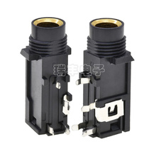 6 5mm Audio Socket 6 35mm Caliber Mother Seat Positive 4 Feet Mic Socket Four Feet Sound Socket