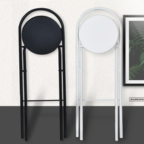 Balcony bar stool Modern minimalist bar chair Household wrought iron high stool Fashion creative bar stool chair high stool