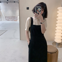 Skirt 2021 New Braces Skirt Suit Light Cooked Ethos Fried Street Snow Spinning Harnesses one-piece dress Two womens summer