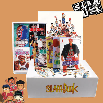 赠海报 灌篮高手漫画1-31全集全套31册 Slamdunk 篮球飞人再版日本新版灌篮高手完结全版图书井上雄彦包含全国大赛篇火影