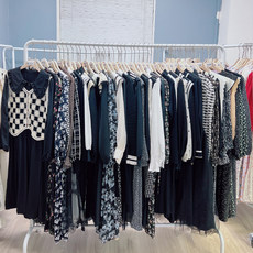 7 beginning black line 2022 autumn new two-piece long-sleeved knitted chiffon shirt top dress 117 7 beginning black line 2022 autumn new two-piece long-sleeved knitted chiffon shirt top dress 117