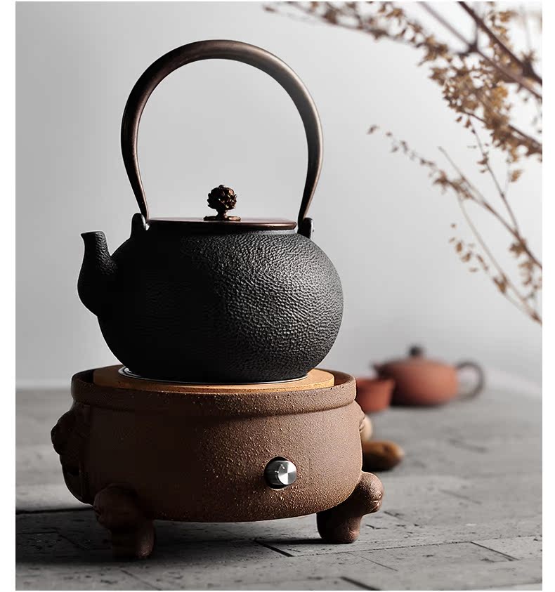 金团 电陶炉烧水壶茶炉功夫茶炉煮茶器电茶炉铁壶专用