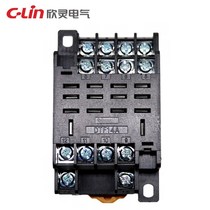 PTF-14A relay base DTF-14 socket is equipped with HH64P LY4 HHC68A-4Z JQX-13F-4
