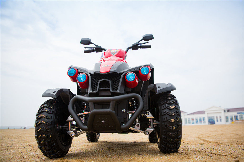 栋马新款儿童电动车四轮双驱沙滩车男女宝宝可坐汽车小孩玩具童车_不