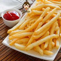 Blue Weston 3 8 coarse fries 2260G × 6 wrapped powder savory stealth fries frozen potato X7201