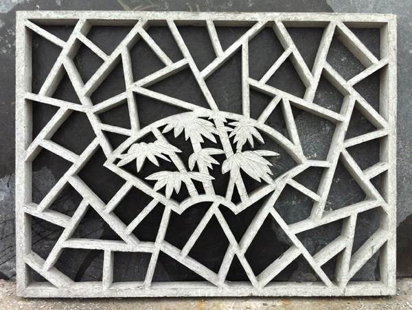 徽派古建花窗围墙水泥花窗壁饰品透风窗透景窗a7912090cm