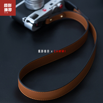 cammi dermis pure handmade cow leather camera braces micro-only anti-camera shoulder strap hanging neck with universal PD