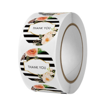 New custom roll floral handmade crafts decoration thanks to the sealing patch envelope decoration wedding decoration