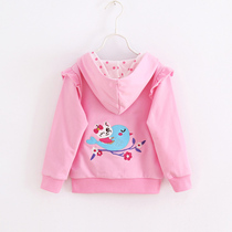 Childrens coat girls coat Spring and Autumn New Foreign Princess Middle-aged Childrens Spring Childrens Clothing Spring and Autumn Girls Coat