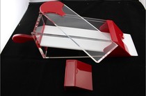 Genuine Broadway licensing machine Boots Dealer can issue 8 Deputy Playing Cards Red Head With Handle Supplied Macau