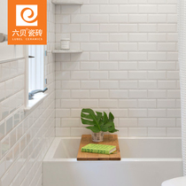 Nordic tile bathroom kitchen wall brick ins wind subway brick wall brick Cafe restaurant bathroom toilet