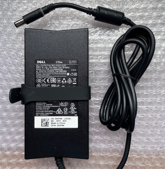순수 원본 Dell LA130pm190 노트북 전원 어댑터 G3 충전기 130W 19.5v6.7a 순수 원본 Dell LA130pm190 노트북 전원 어댑터 G3 충전기 130W 19.5v6.7a