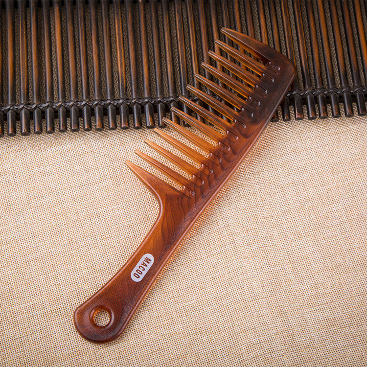 macoo玛寇宽齿梳磨砂大齿梳卷发梳梳湿发扁发梳顺发梳直发梳梳子_7折