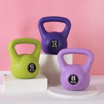 Kettlebell womens hip training arm professional equipment fitness lifting kettle dumbbell mens household artifact 10 6 8kg