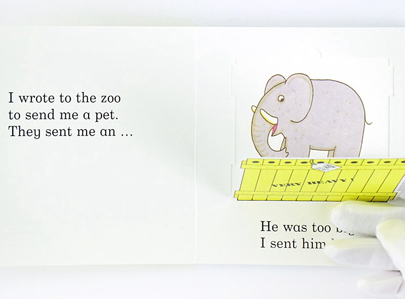 【现货】现货 dear zoo 亲爱的动物园 英文原版 纸板书 幼儿英文绘本0