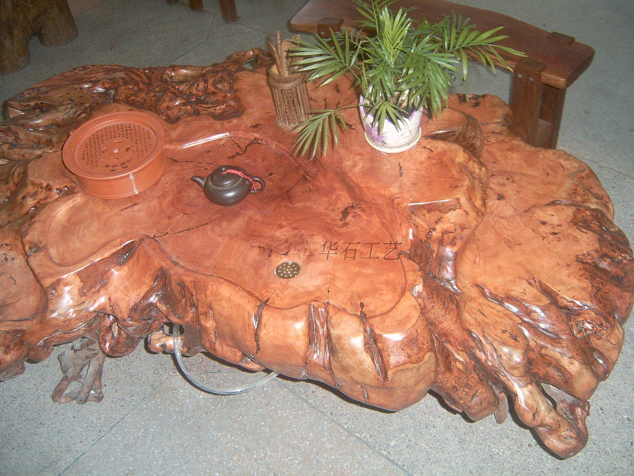 超百年荔枝木树根茶台 根雕茶台-淘宝网