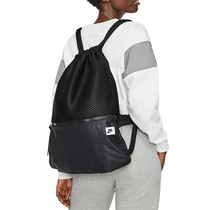 NIKE Nike Men And Women Fitness Double Shoulder Draw Rope Bunch Pocket Sneakers Bag Shoes Bag BA6190-011