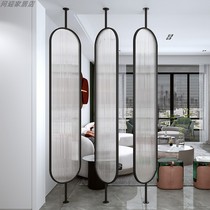 Ask to welcome the Nordic entrance to cover the living room office restaurant partition can rotate Changhong tempered glass screen
