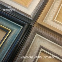 American photo frame lines frameless painting oil picture frame hydraulic decoration picture frame electric meter box decoration picture frame wedding photo studio