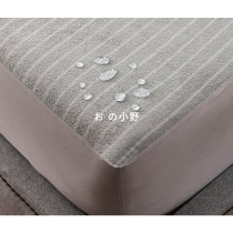 お の Ono Waterproof Fitted Bed Cover Single Piece Cotton Diaper Breathable Mattress Dust Cover Simmons Protective Cover