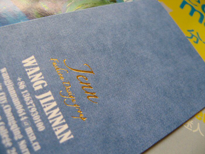 [9453]特种纸名片印刷制作高定300g莱尼纹布纹同名同款每盒