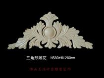 Beautiful sandstone sculpture decoration Sandstone triangle carving decoration Sandstone exterior wall decoration