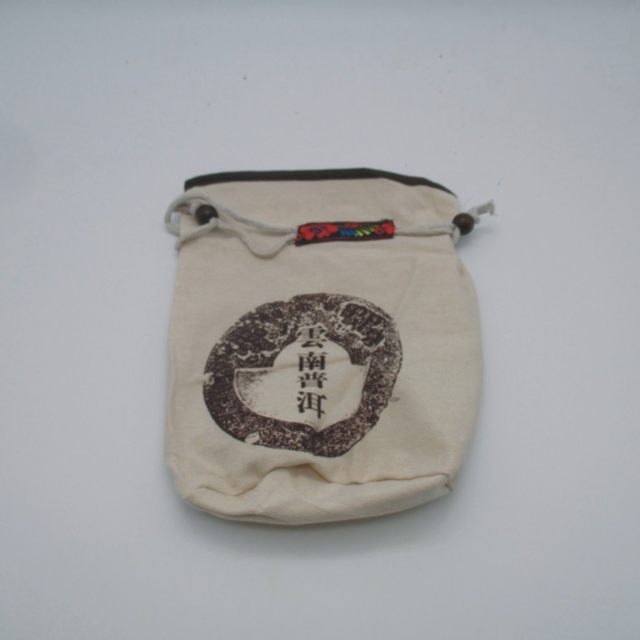 Pu'er tea packaging bag cotton empty cloth bag large, medium and small universal packaging 357g Qizi cake loose tea head tea