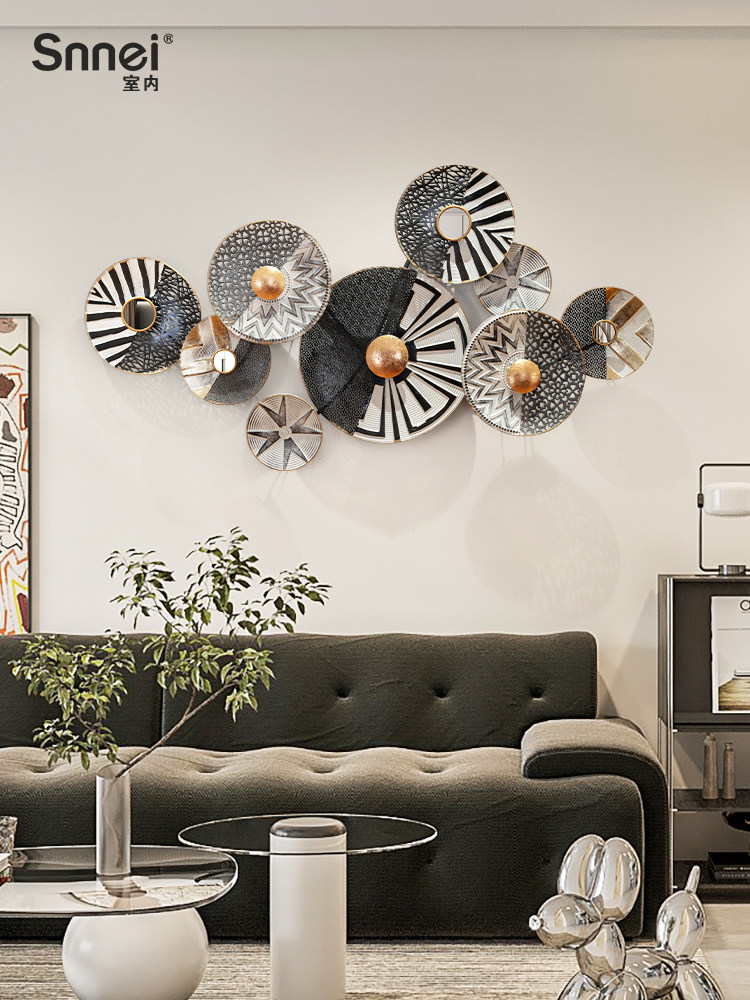 北欧轻奢风立体金属墙饰的搭配法则你知道吗?