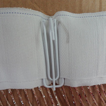 Cloth belt hook processing one meter with five hooks