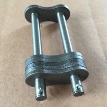 Double chain joint cuff links 2 fen 04C 3 fen 06B 4 08B 5 10A 6 12A 1 inch 16A etc