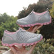 Summer amphibious breathable non-slip brook wading non-slip quick- drying quick-drying shoes rafting shoes women's mesh hiking shoes