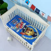 Wangwang team ice silk mat two-piece Kindergarten childrens mat Newborn childrens baby summer mat 60cmx120cm