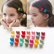 South Korean children headdress baby small gripper Princess liu hai jia hair accessories plastic Mickey hairclip edge clamp card