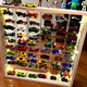Children's toy car model display stand Solid wooden car storage box Dome card alloy hot wheel tomy card Children's toy car model display stand Solid wooden car storage box Dome card alloy hot wheel tomy card