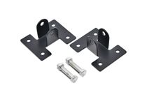 Electric push rod mounting bracket is fixed up and down one