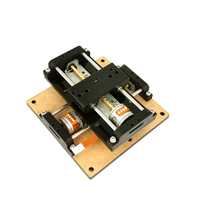 Micro stepping slide table screw stepper motor DIY Laser engraving machine mini cross slide table CNC simulation