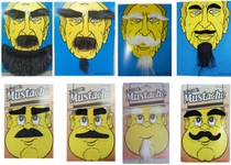 Halloween cos game dress up performance eight-character Hu Bandit Bandit villain eyebrow pirate fake beard