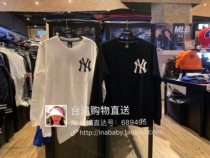 Taiwan counter MLB yankees autumn new mens long-sleeved T-shirt team round neck top cotton T-shirt