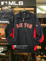 Taiwan MLB Red Sox autumn and winter new mens baseball uniform team padded jacket jacket